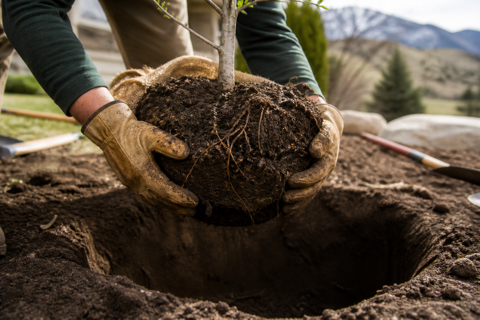 Tree Planting in Utah